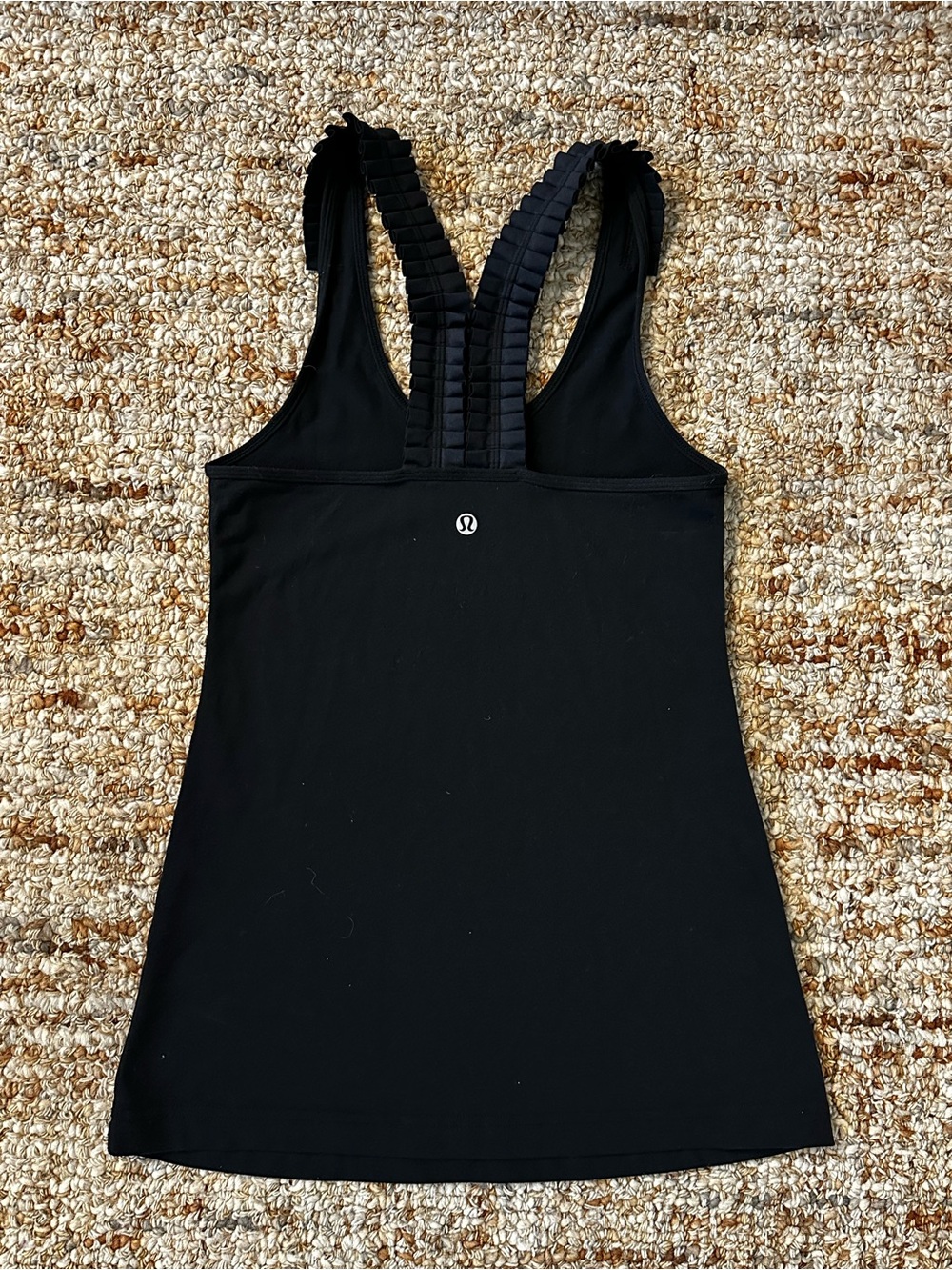 lululemon athletica Black Strappy Back Tank